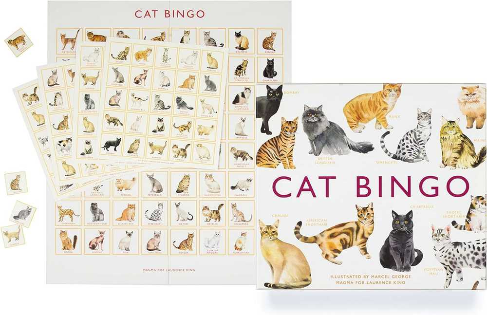 Marcel George Laurence King Publishing Cat Bingo