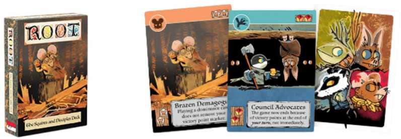Leder Games Root: The Squires and Disciples Deck
