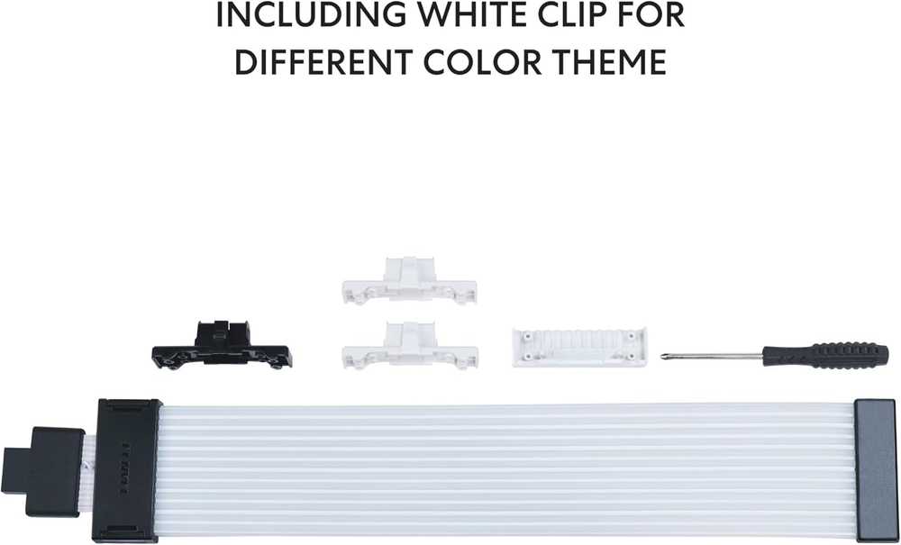 LIAN LI STRIMER belaidis 12V-2X6 kontaktų RGB vaizdo plokštės kabelis (PW16-121W)