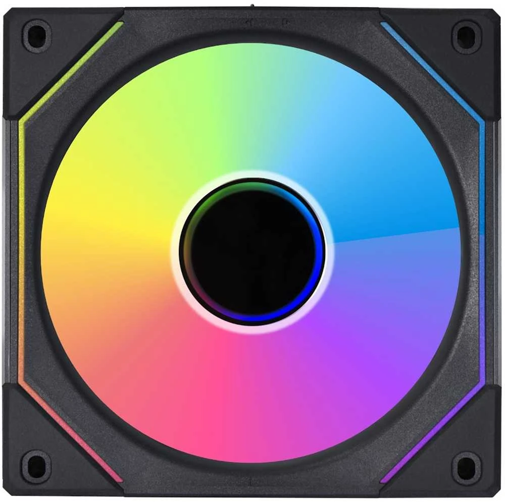 Lian Li UNI FAN SL-INF 120 ARGB PWM, pakuotėje 3 su valdikliu - 120 mm, juodas