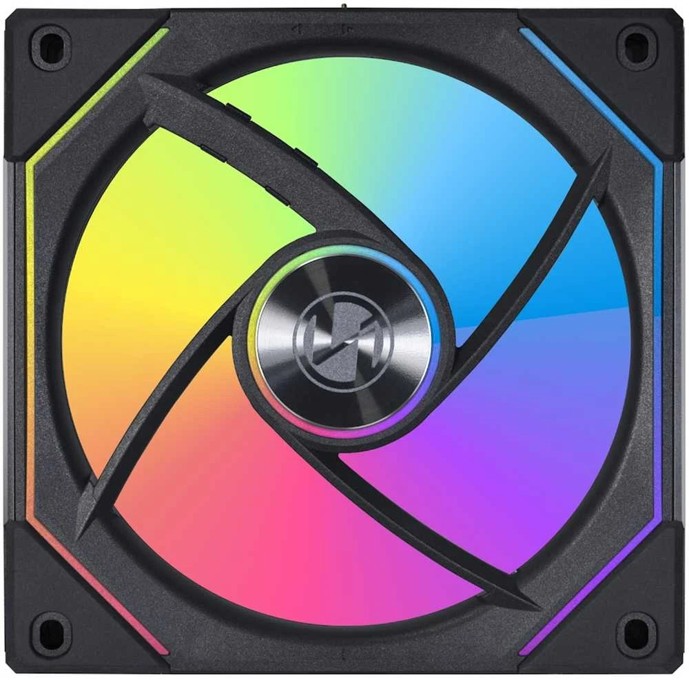 Lian Li UNI FAN SL-INF 120 ARGB PWM, pakuotėje 3 su valdikliu - 120 mm, juodas