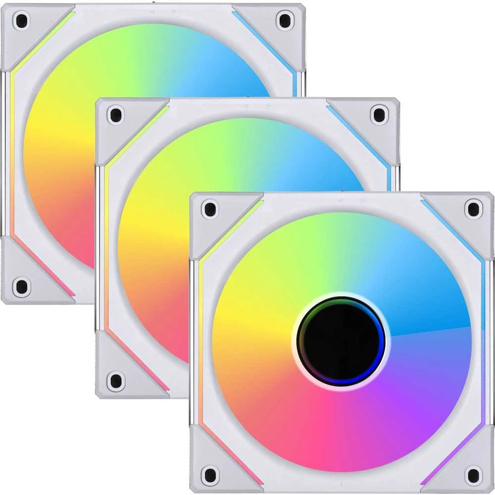 Lian Li UNI FAN SL-INF 120 ARGB ventiliatorius PWM, 3 pakuotės + valdiklis - 120 mm, kirvis