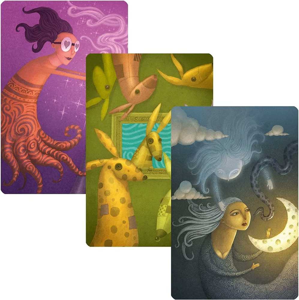 Stalo žaidimo papildymas: Dixit 5: Daydreams | Lenkų k. aprašymas - Prekės nuotrauka