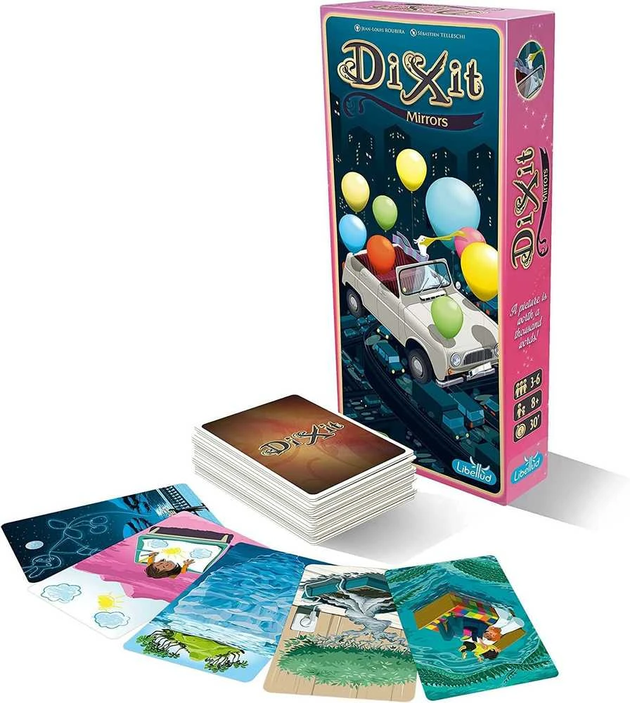 Libellud Stalo žaidimo papildymas: Dixit 10: Mirrors aprašymas - Prekės nuotrauka
