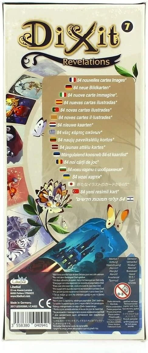 Stalo žaidimo Dixit papildymas: "Dixit 7: Revelations"
