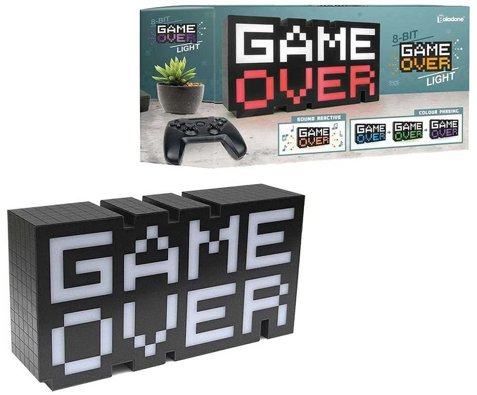 Paladone Licenced Game Over lempa