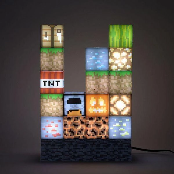 Paladone Minecraft blokų statyba lempa