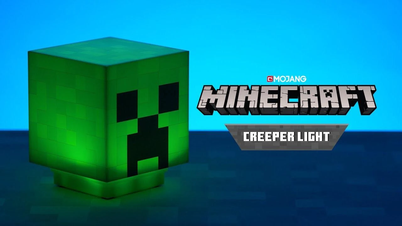Paladone Minecraft Creeper lempa 11cm