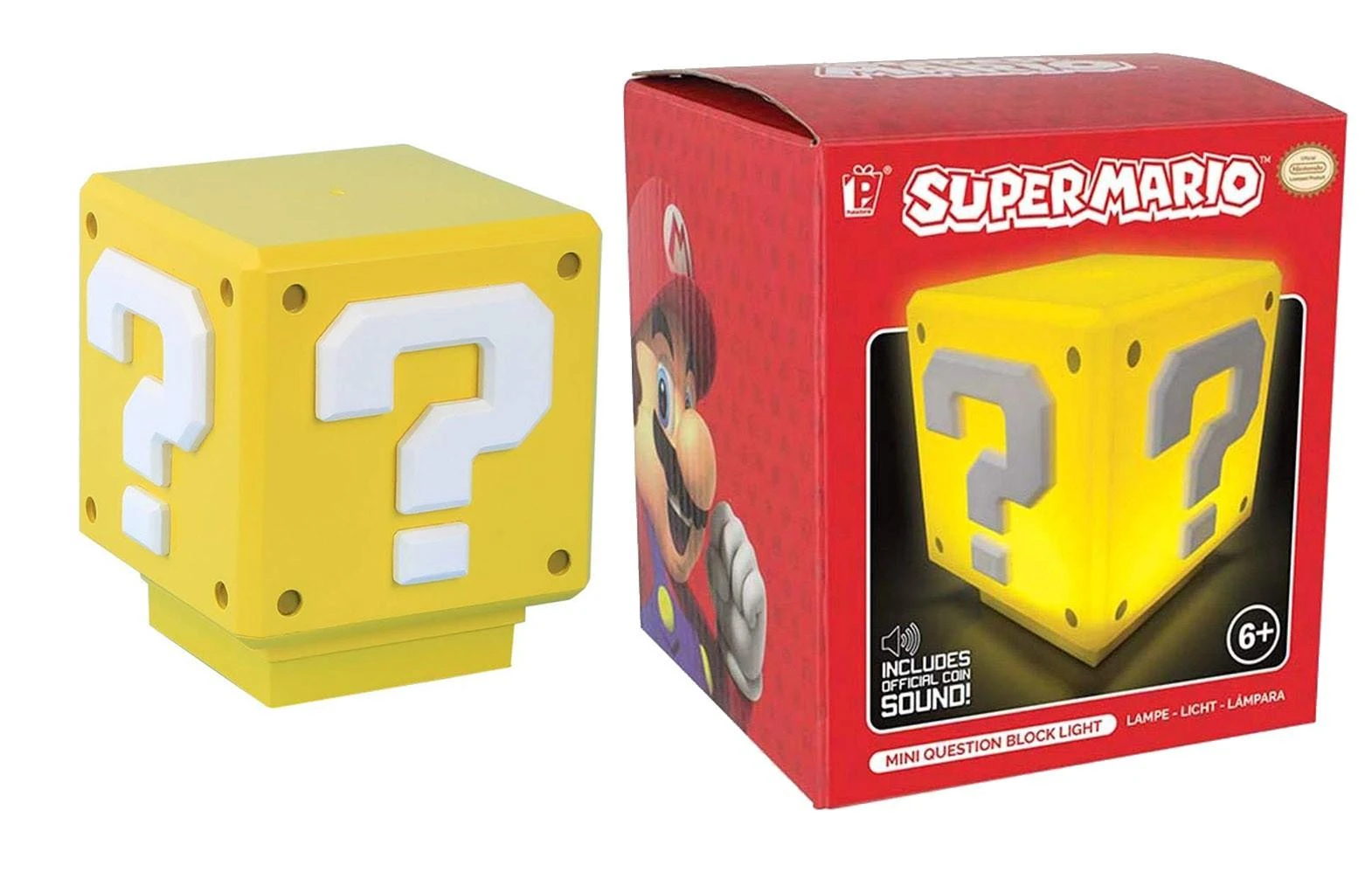 Paladone NINTENDO - SUPER MARIO MINI QUESTION lempa 8cm