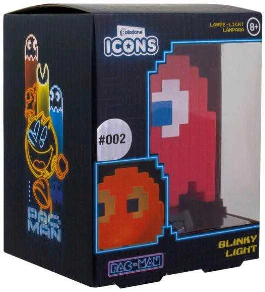 Paladone PacMan Blinky ICON lempa 10cm