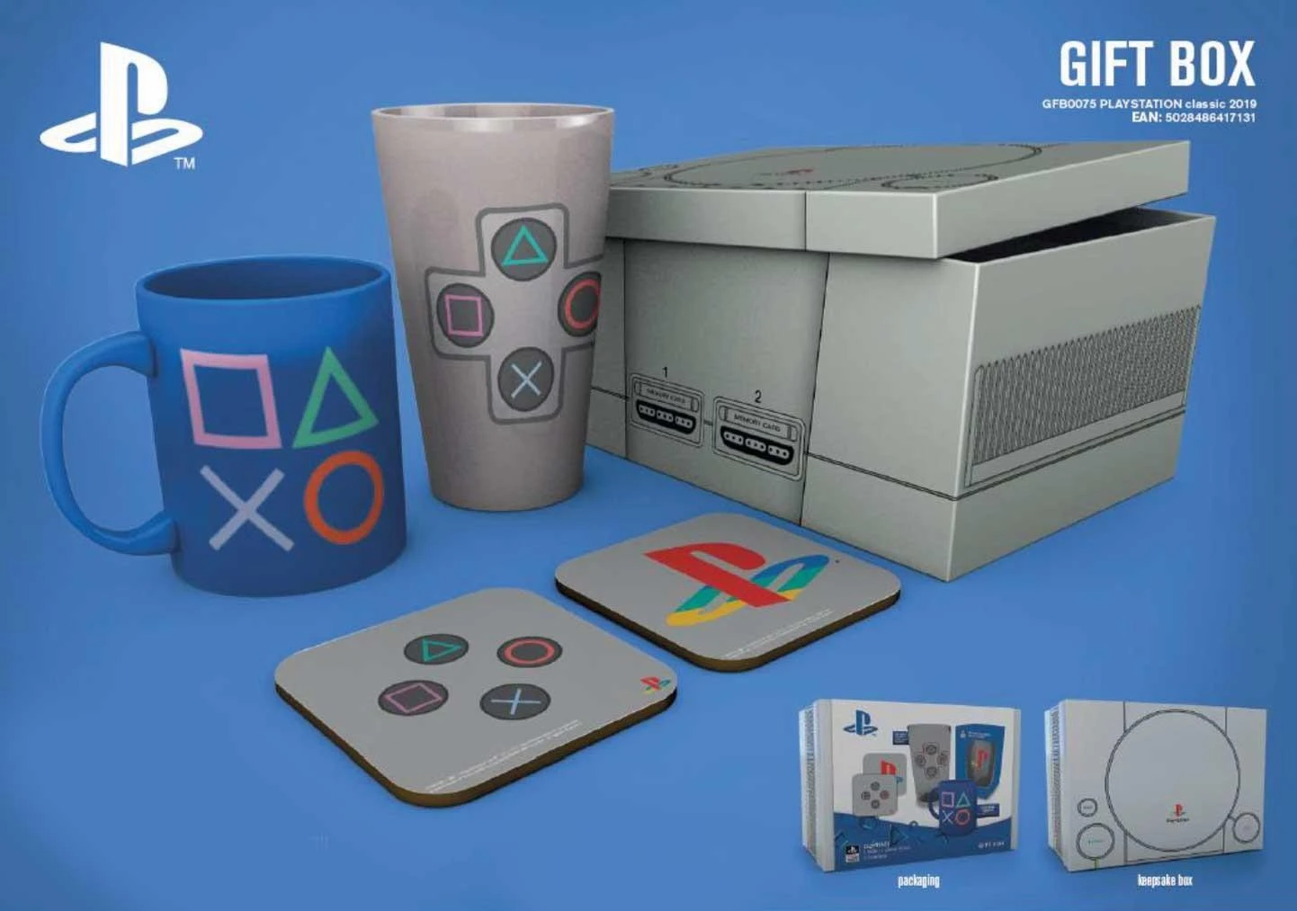 Abysse Gb Eye PLAYSTATION Classic 2019 dovanų dėžutė