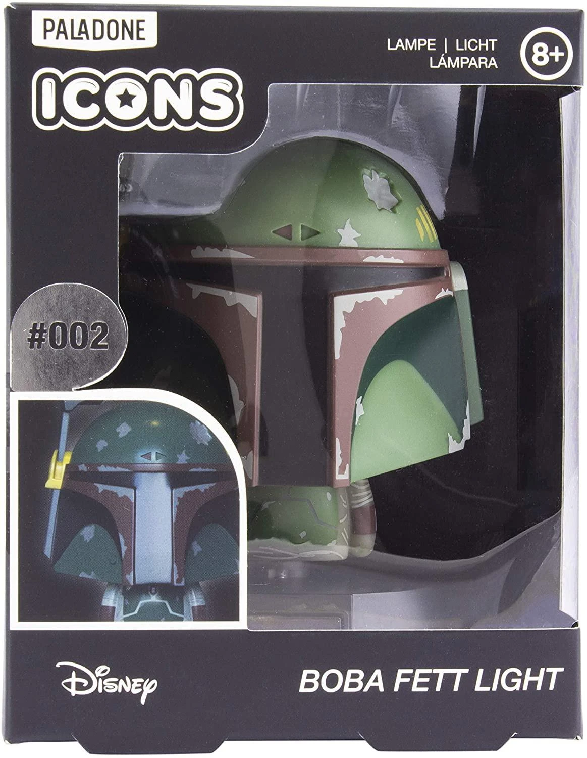 Paladone Star Wars lemputė Bobba Fett ICON 10cm