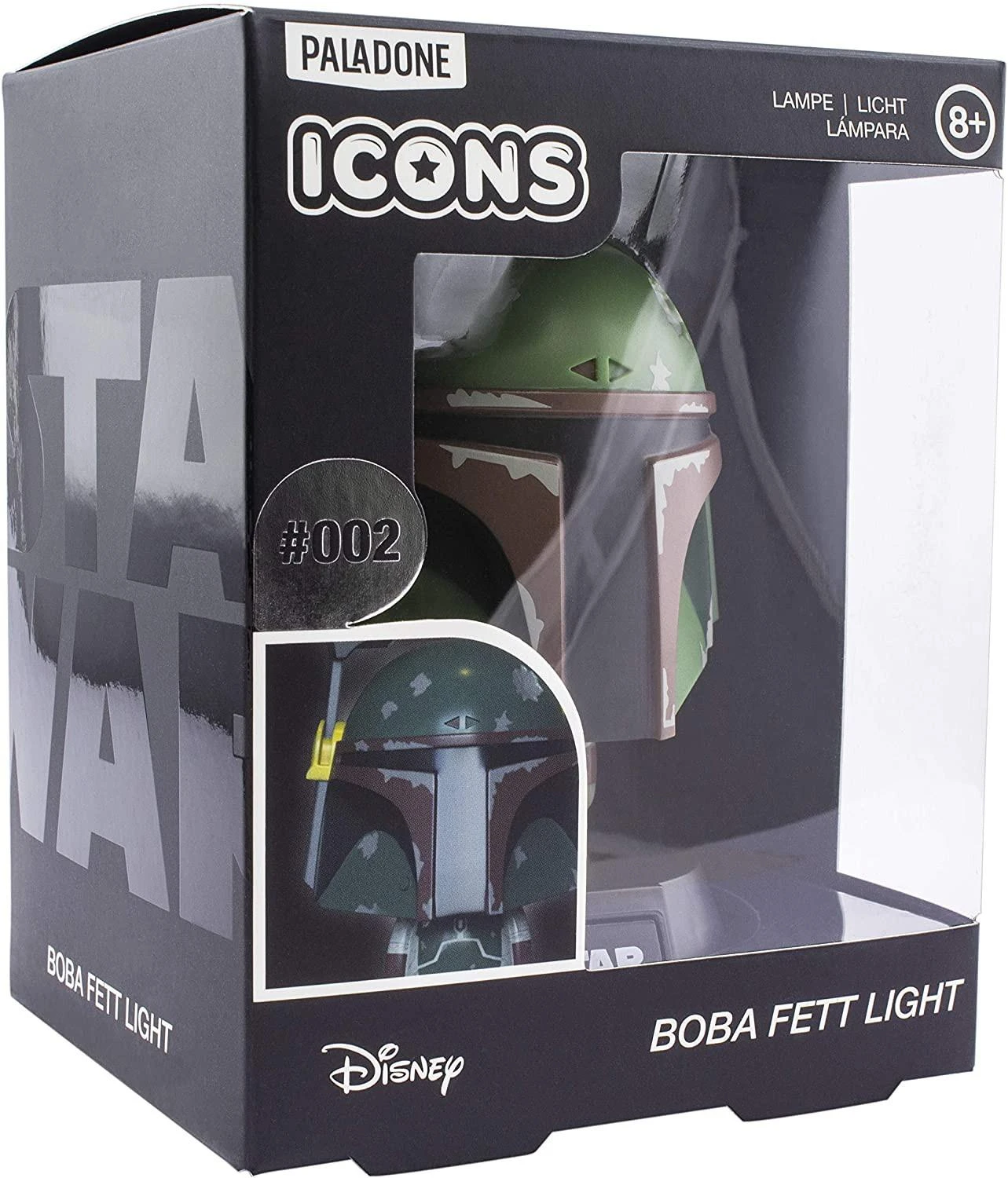 Paladone Star Wars lemputė Bobba Fett ICON 10cm