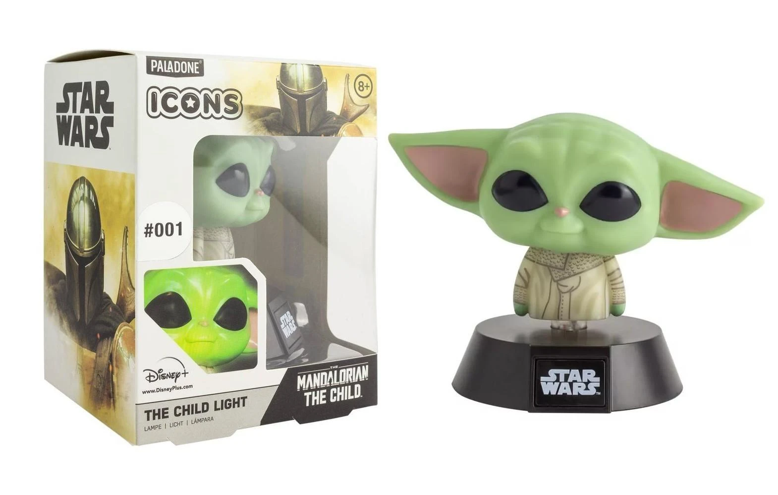 Paladone STAR WARS - THE CHILD BABY YODA ICON lempa 10cm