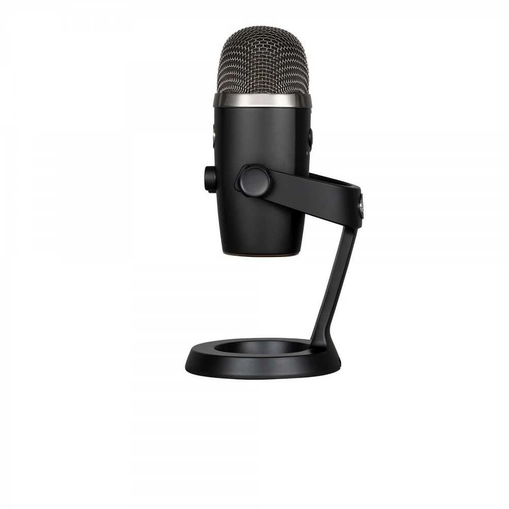 Blue Logitech G Mėlyna Yeti Nano (juodas) kondensatorinis mikrofonas