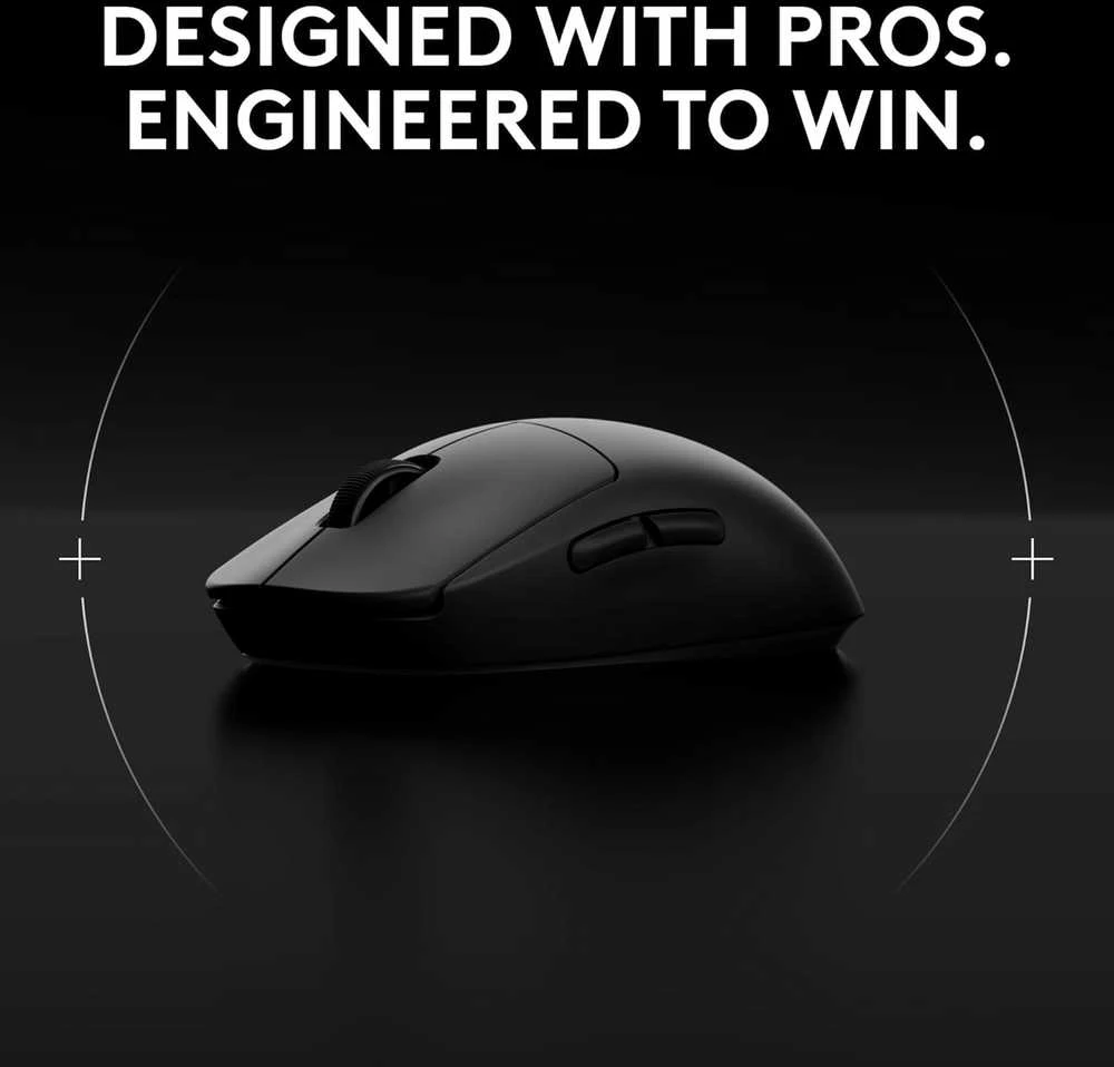 Pelė LOGITECH G PRO 2 LIGHTSPEED - Juodas - 2.4GHZ - EER2-933 - #933