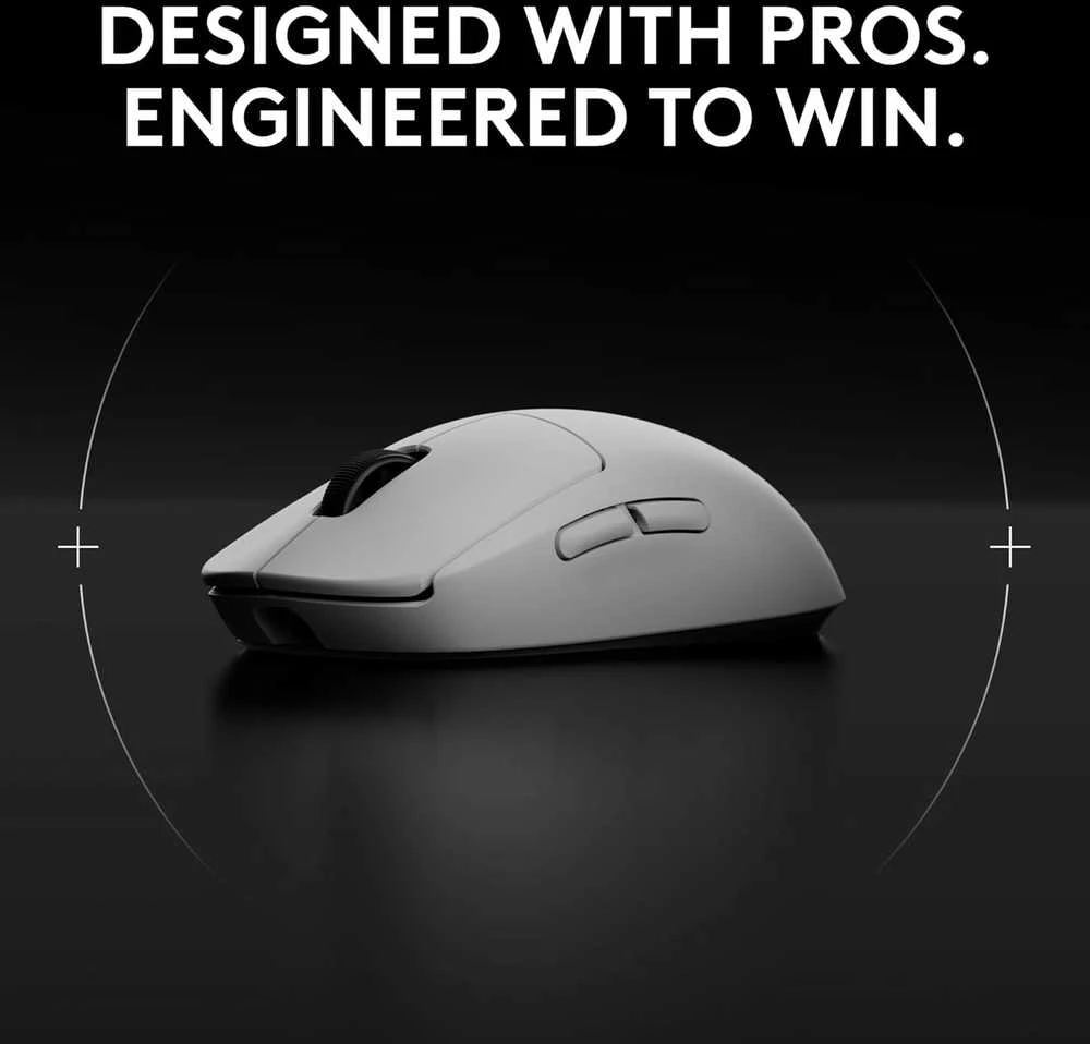 LOGITECH G PRO 2 LIGHTSPEED Belaidė pelė - Baltas - 2.4GHZ - EER2-933