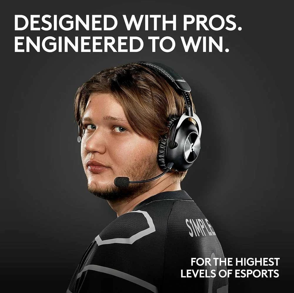 Logitech G Pro X 2 Lightspeed belaidės ausinės žaidimams, Baltos spalvos