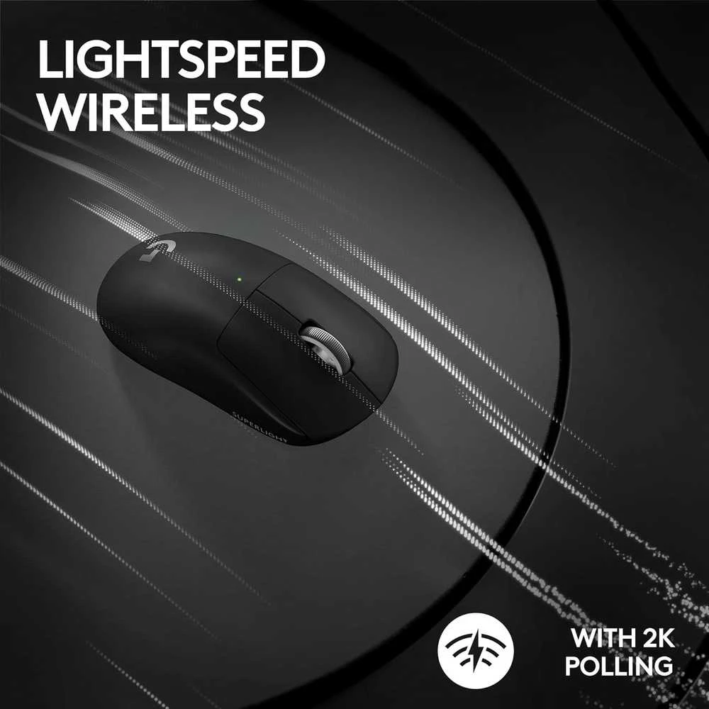 Žaidimų pelė Logitech G Pro X Superlight 2, juoda