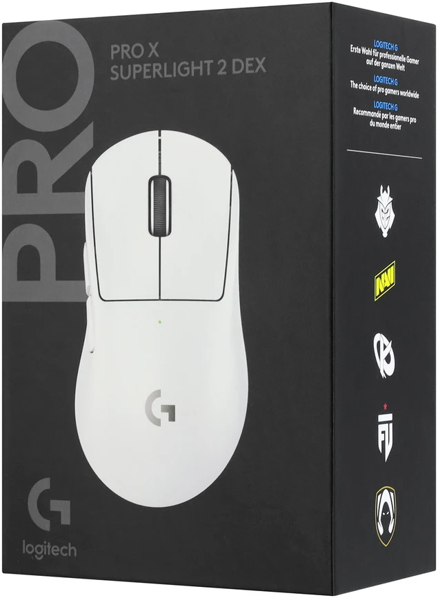 Pelė Logitech PRO X SUPERLIGHT 2 DEX Baltas - - EER2-933