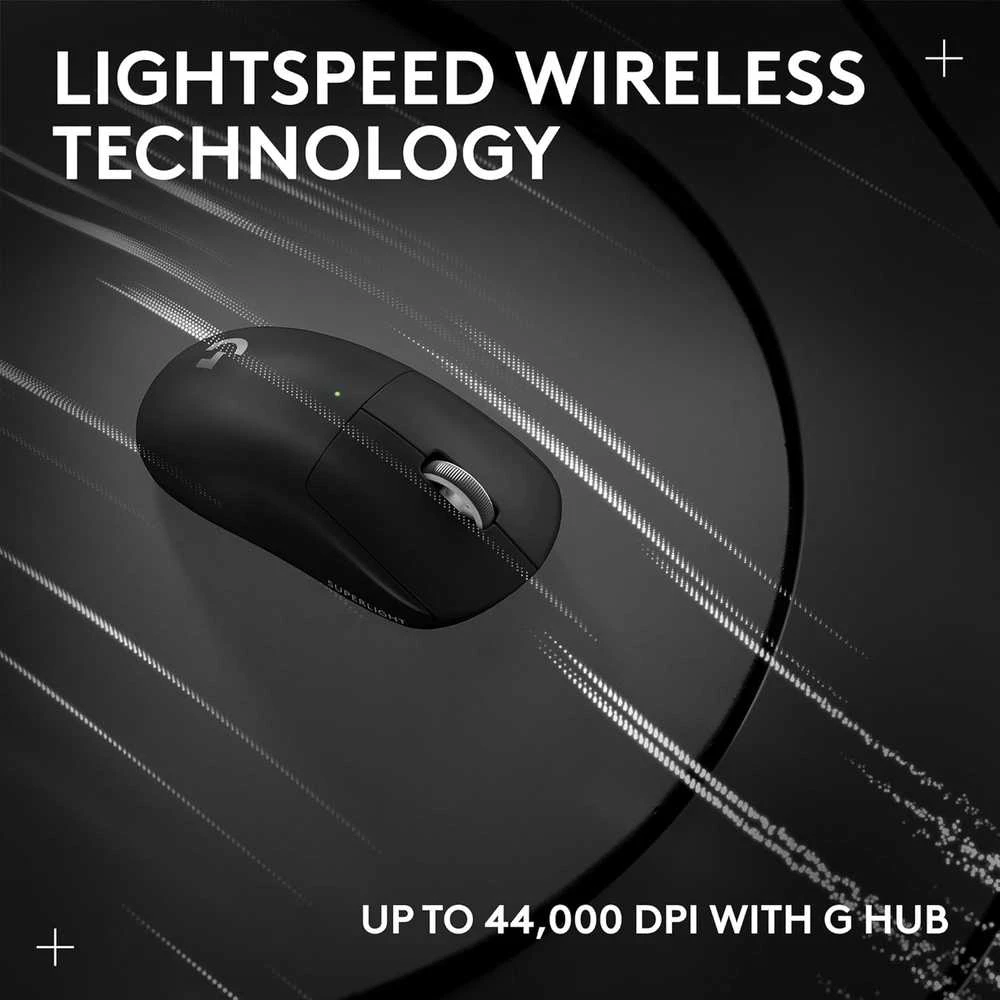 Belaidė žaidimų pelė Logitech PRO X Superlight 2 SE, Juoda