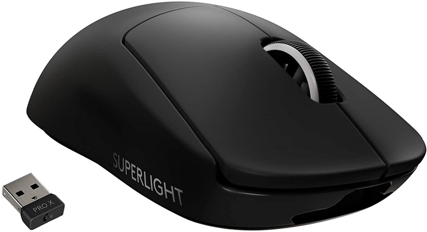 Belaidė žaidimų pelė Logitech G PRO X SUPERLIGHT, Juoda