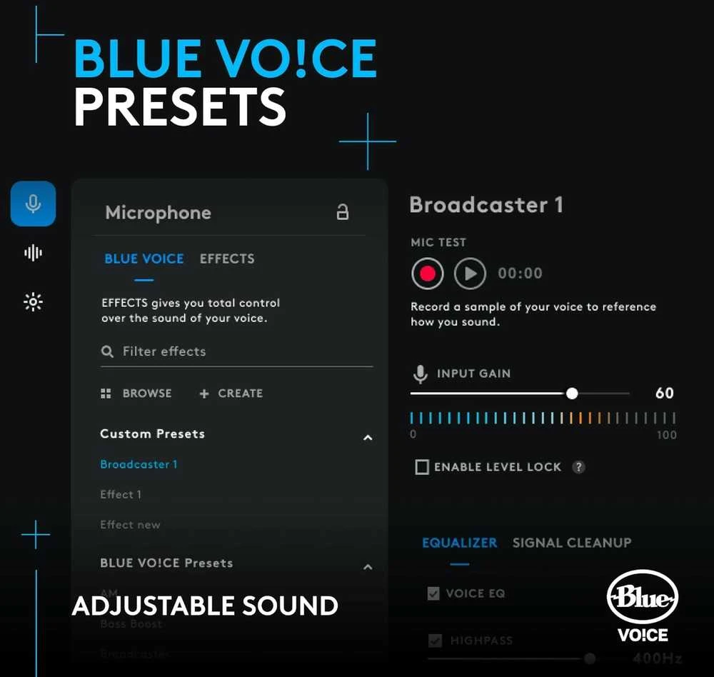 Logitech G Yeti Orb Juodas (Juodas) Kondensatorinis Mikrofonas