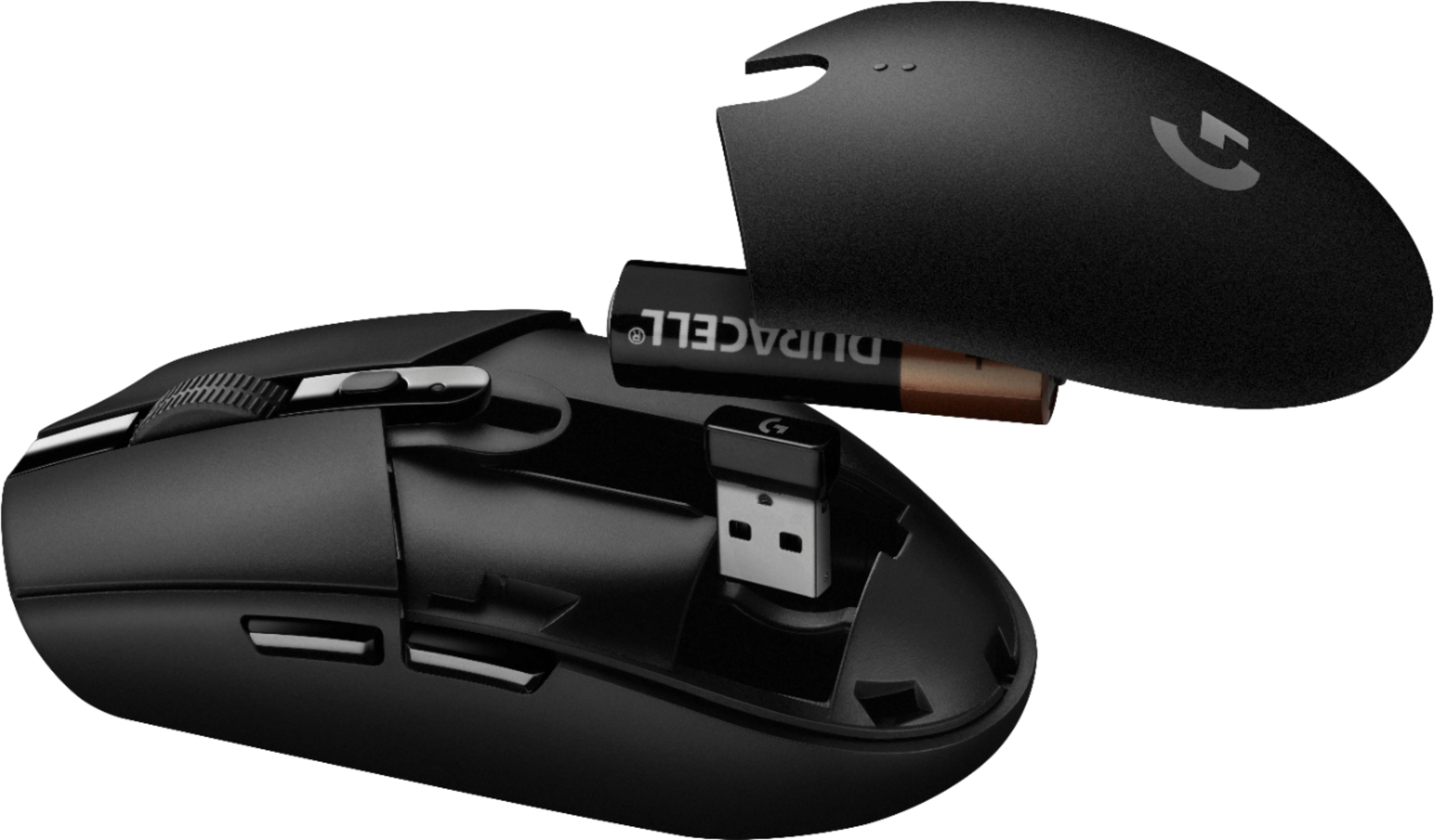 Pelė žaidimams Logitech G305, juodos spalvos