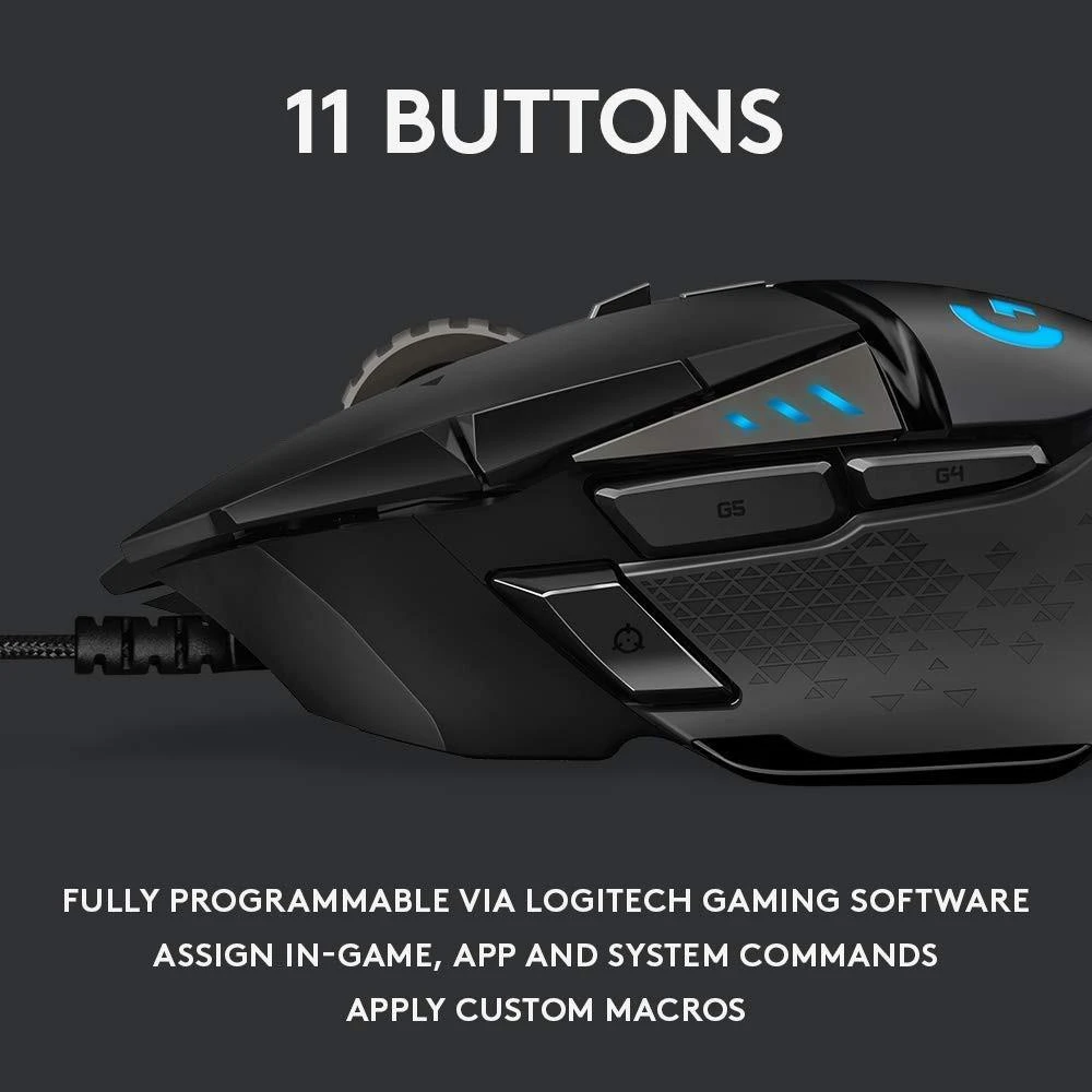 Žaidimų pelė Logitech G502 Hero