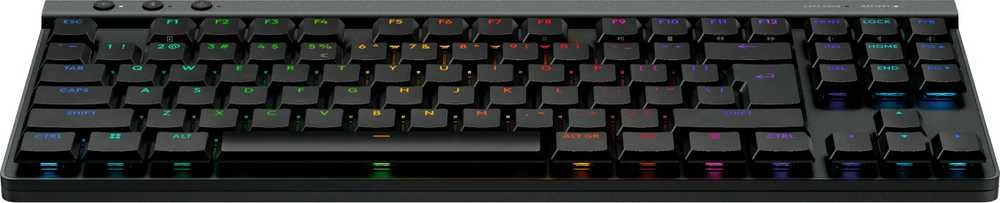 Belaidė žaidimų klaviatūra Logitech G515 LIGHTSPEED TKL Wireless Gaming, Juodos spalvos, Išdėstymas: US tarptautinis (Qwerty)