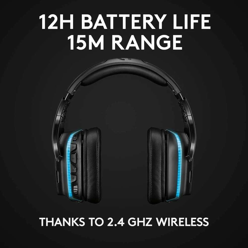 LOGITECH G935 Belaidės 7.1 Surround Sound LIGHTSYNC Ausinės Žaidimams - 2.4GHZ - EMEA