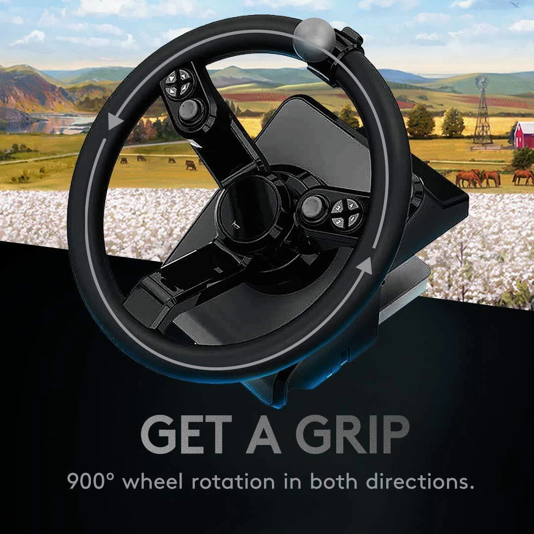 Logitech 945-000062 žaidimų valdiklis Vairas + pedalai Analoginis / skaitmeninis Juoda