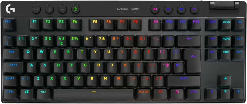 Žaidimų klaviatūra Logitech G Pro X TKL Lightspeed, US išdėstymas, Juodos spalvos aprašymas - Prekės nuotrauka Žaidimų klaviatūra Logitech G Pro X TKL Lightspeed, US išdėstymas, Juodos spalvos aprašymas - Prekės nuotrauka