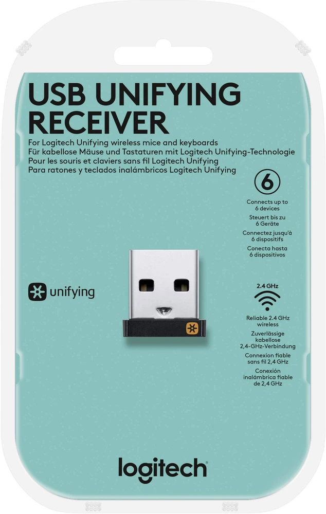 Logitech Unifying USB imtuvas