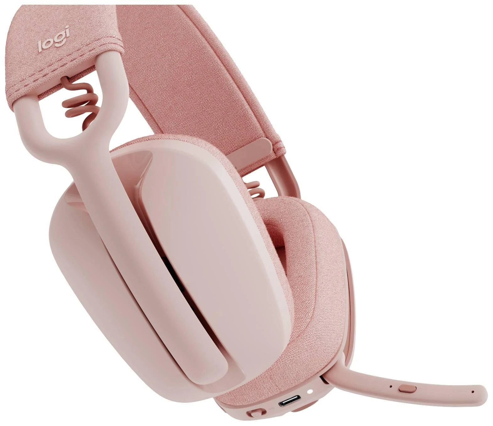 Belaidės ausinės Logitech ZONE VIBE 100, rožinė