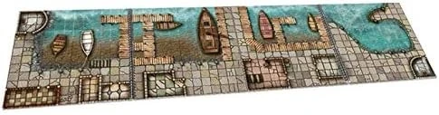 Loke Battlemats Loke Battle Mats: Books of Battle Mats - Towns & Taverns