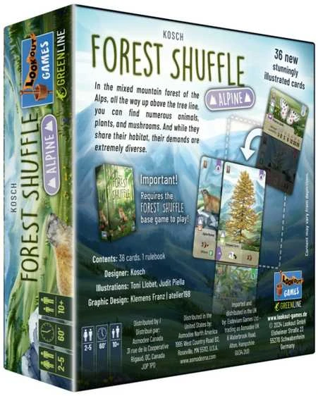 Lookout Games Forest Shuffle: Alpine