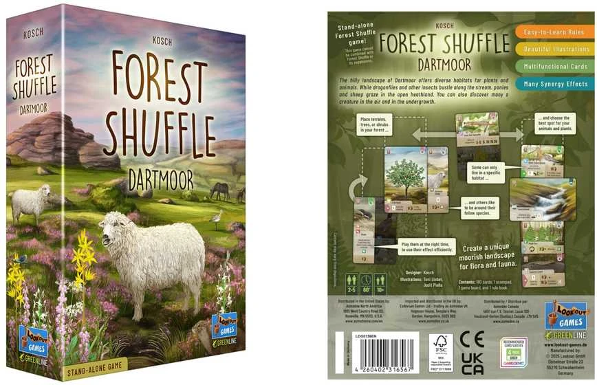 Lookout Games Forest Shuffle: Dartmoor