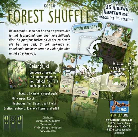 Lookout Games Forest Shuffle: Woodland Edge