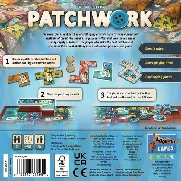 Lookout Games Patchwork (Revised Edition)