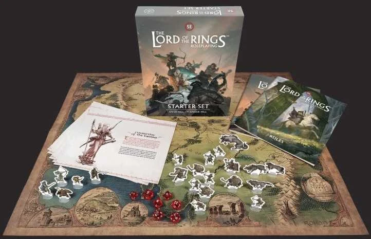 Lord of the Rings Roleplaying RPG 5E - Starter Set
