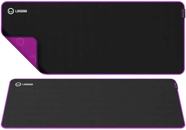 Lorgar Main 319, Pelės kilimėlis žaidimams, High-speed surface, Violetinė anti-slip rubber base, size: 900mm x 360mm x 3mm, weight 0.6kg