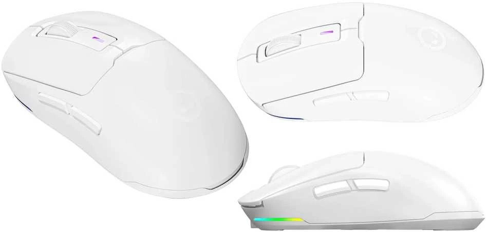 LORGAR MSA10W, Belaidė pelė žaidimams Advanced, baltas