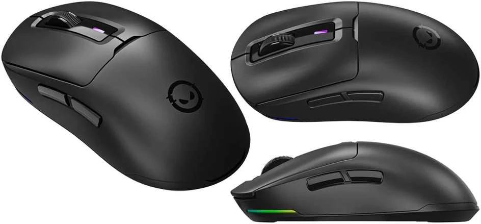 LORGAR MSA10W, Belaidė pelė žaidimams Advanced, juodas