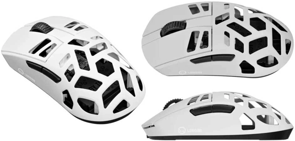 LORGAR MSE90W, Magnesium Alloy Belaidė pelė žaidimams Elite, Baltas