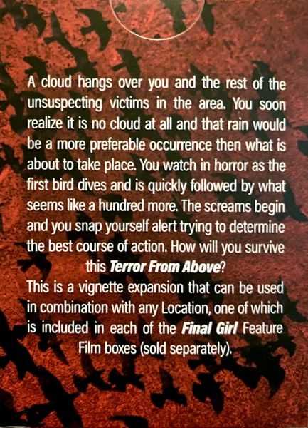 Lucky Duck Games Final Girl: Terror From Above (vignette)