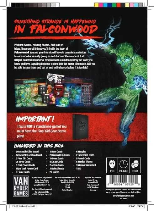 Lucky Duck Games Final Girl: The Falconwood Files