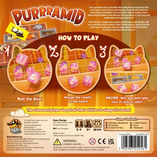 Lucky Duck Games Purrramid