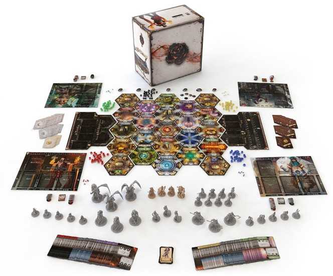 Ludus Magnus Studio Juodas Rose Wars