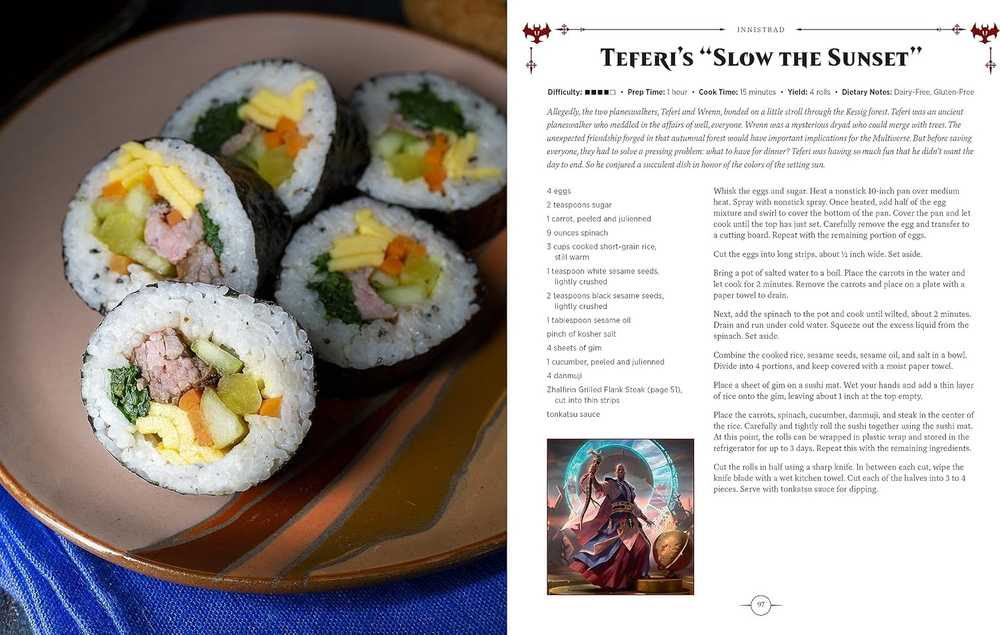 KNYGA Jenna Helland Magic: The Gathering: The Official Cookbook